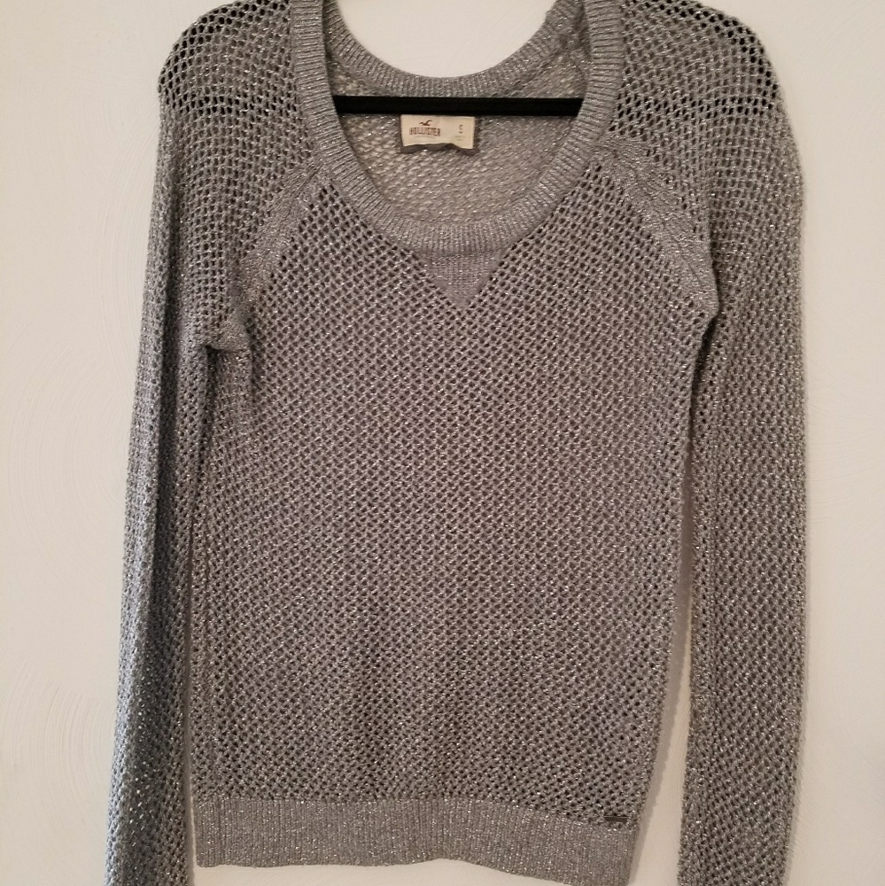 Hollister grey sweater